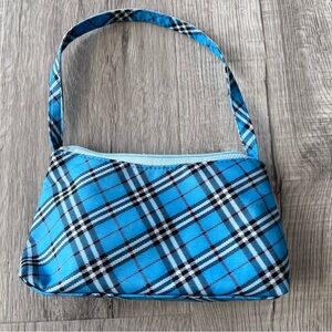 Blue Plaid Women's Bag